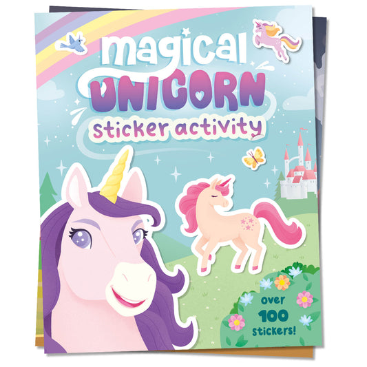 Amazing Sticker Activity: Magical Unicorns | Fun Sticker & Activity Book for Kids | Spark Creativity & Imagination| Activity Book| Ages 4-6