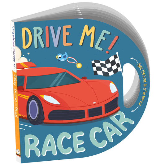 Drive Me! Race Car | Early Learning Book | Die-Cut Book | For 4 to 6 Year Old Kids