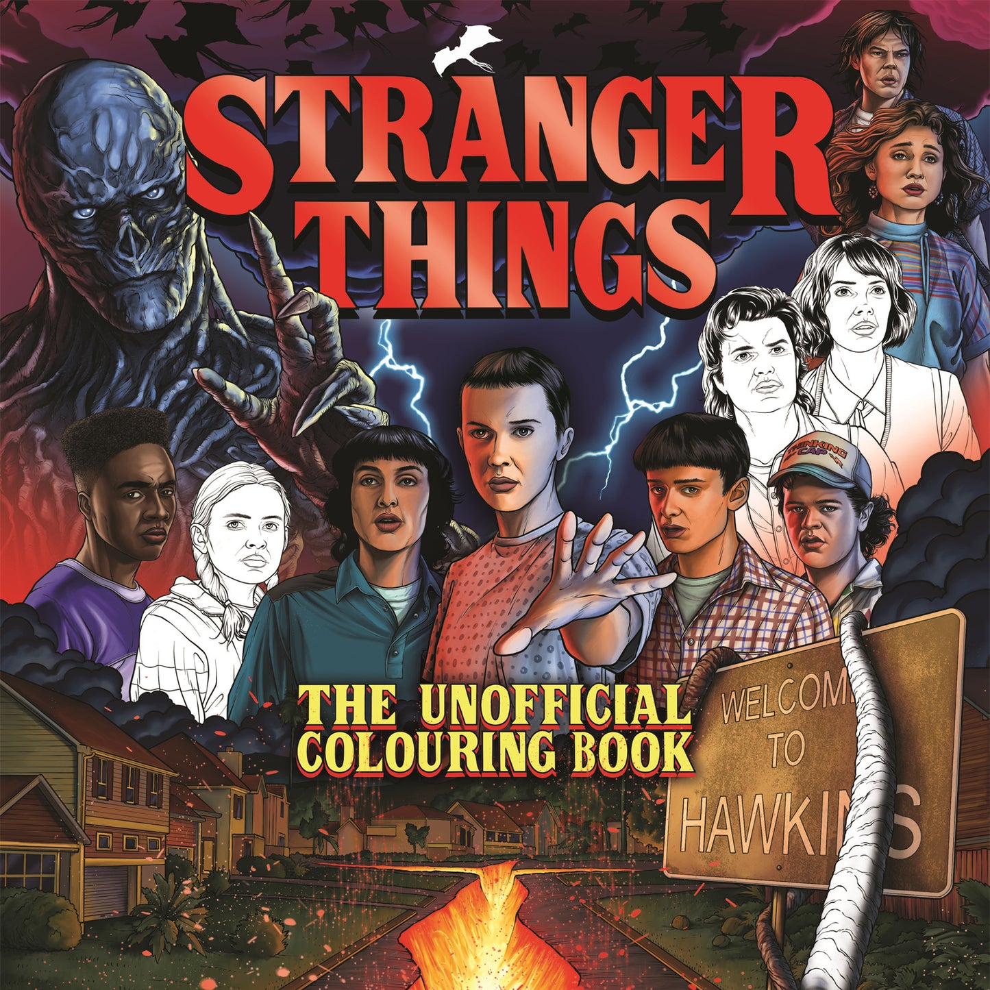 Stranger Things: The Unofficial Colouring Book