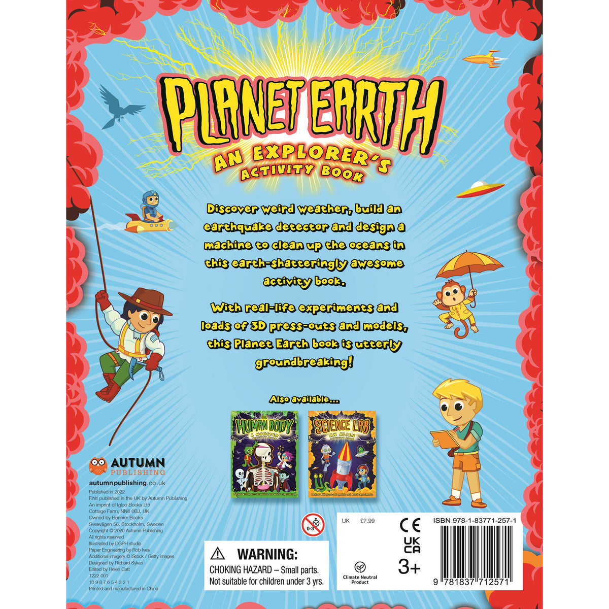 Planet Earth (Sticker and Activity Book) Autumn Publishing and Igloo Books