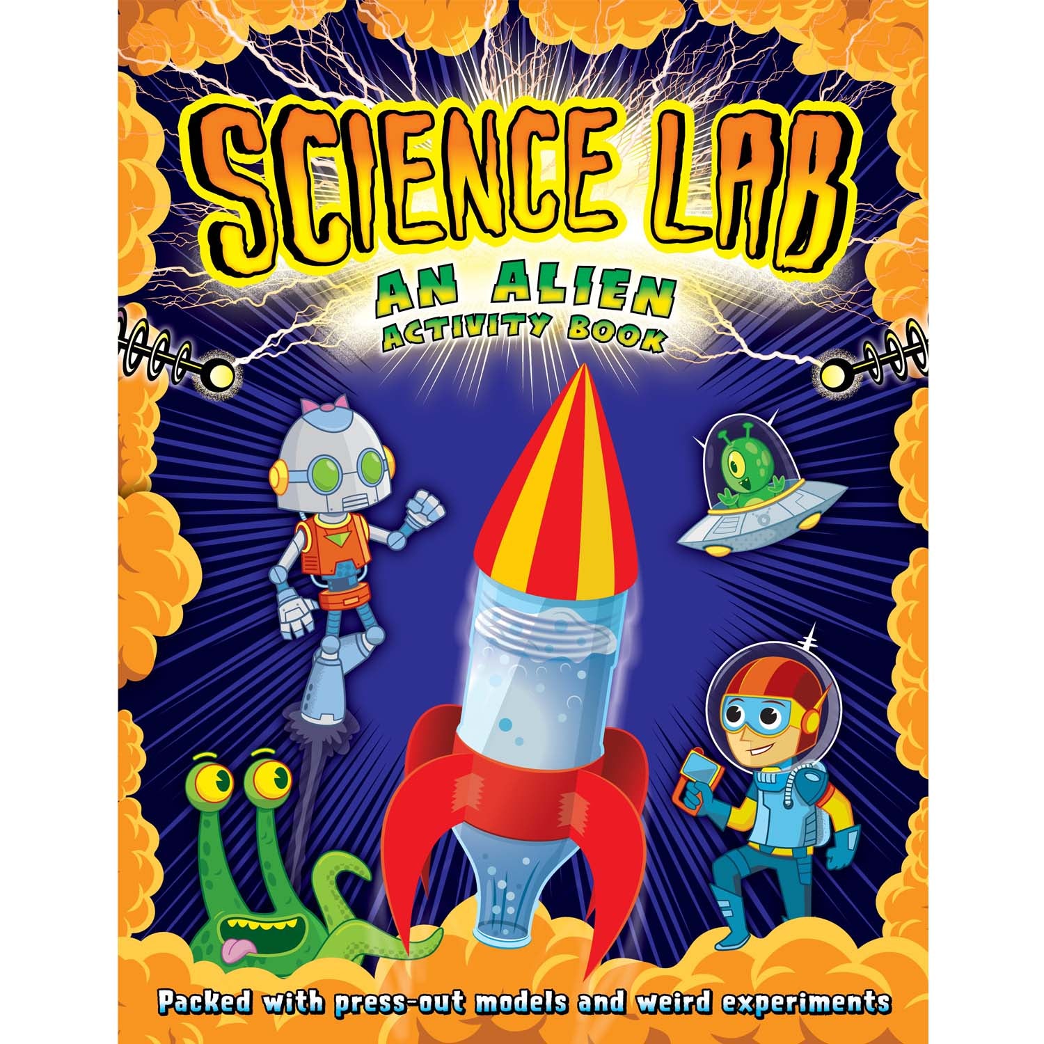 Science Lab (Sticker and Activity Book) Igloo Books and Autumn Publish ...