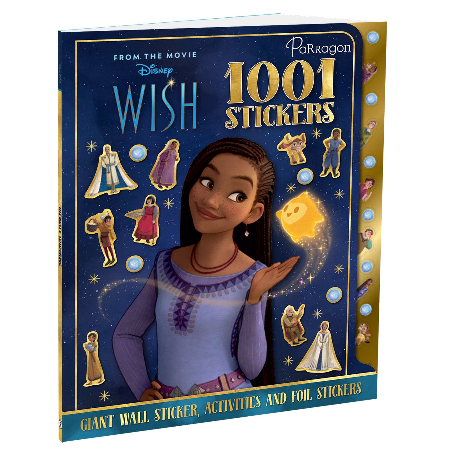 Disney Wish 1001 Stickers | 1000 Sticker Book | Sticker & Activity | Disney books