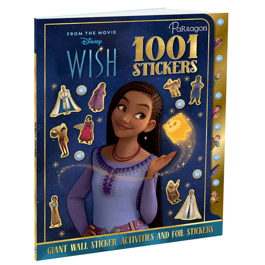 Disney Wish 1001 Stickers | 1000 Sticker Book | Sticker & Activity | Disney books