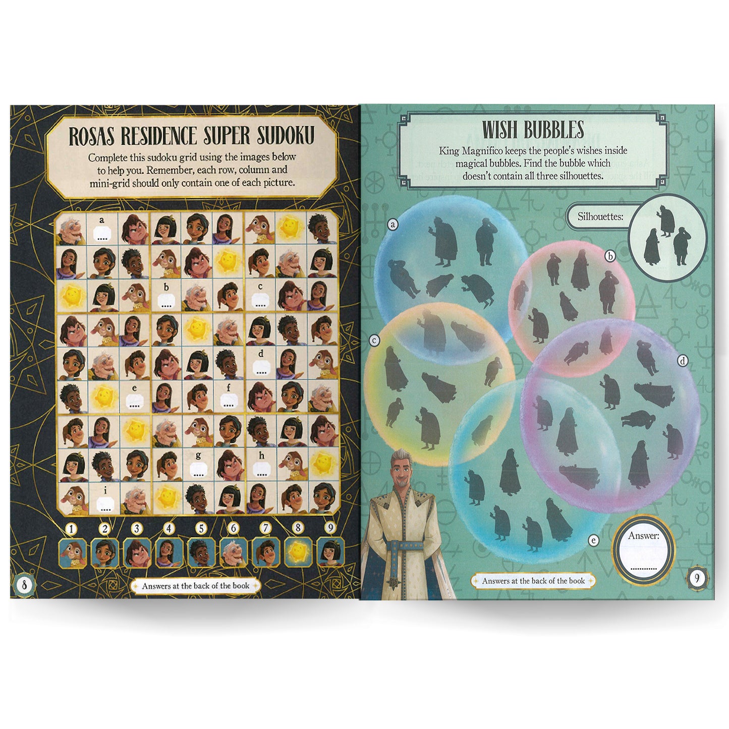 Disney Wish 1001 Stickers | 1000 Sticker Book | Sticker & Activity | Disney books