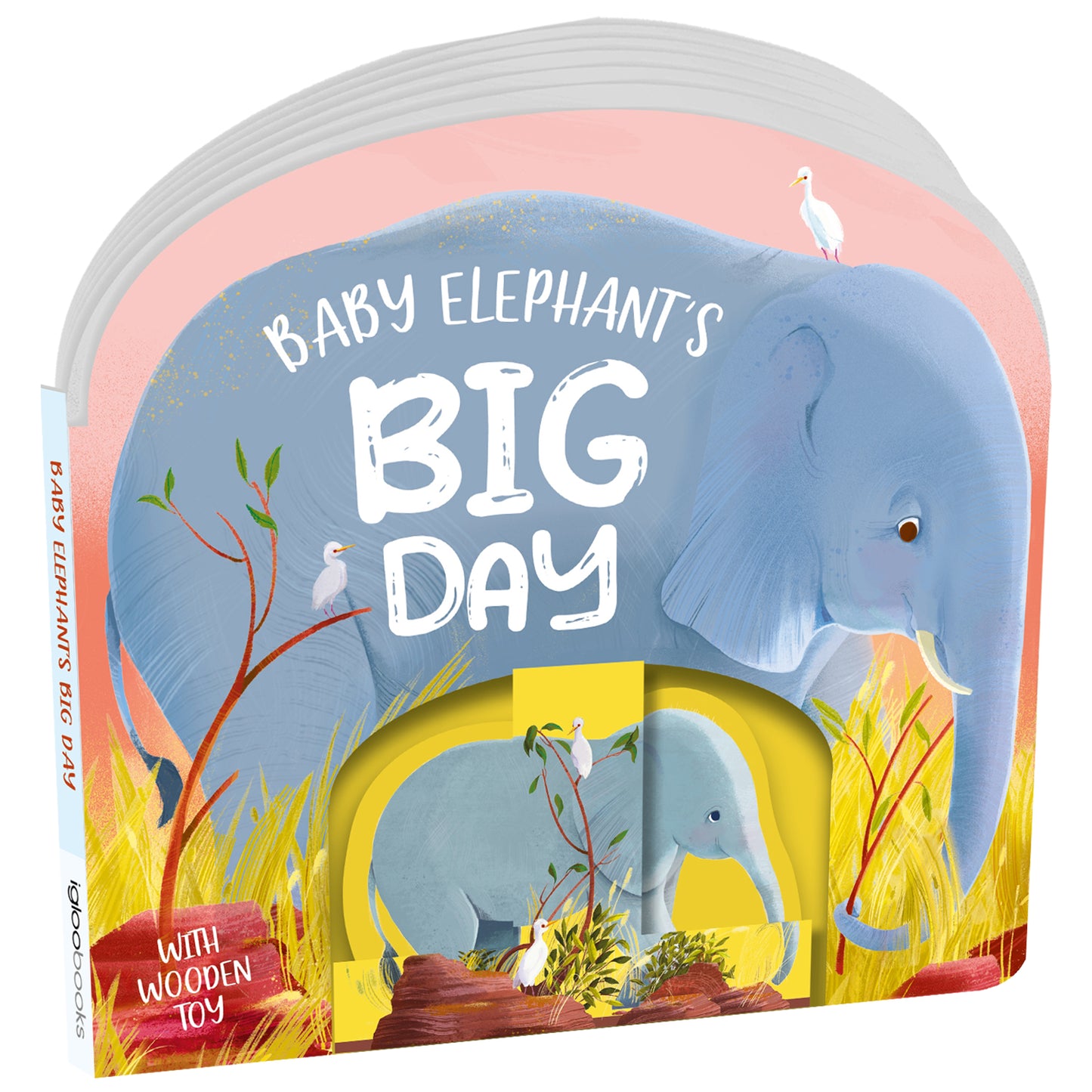 Baby Elephant's Big Day | Books with toy | Board books for kids