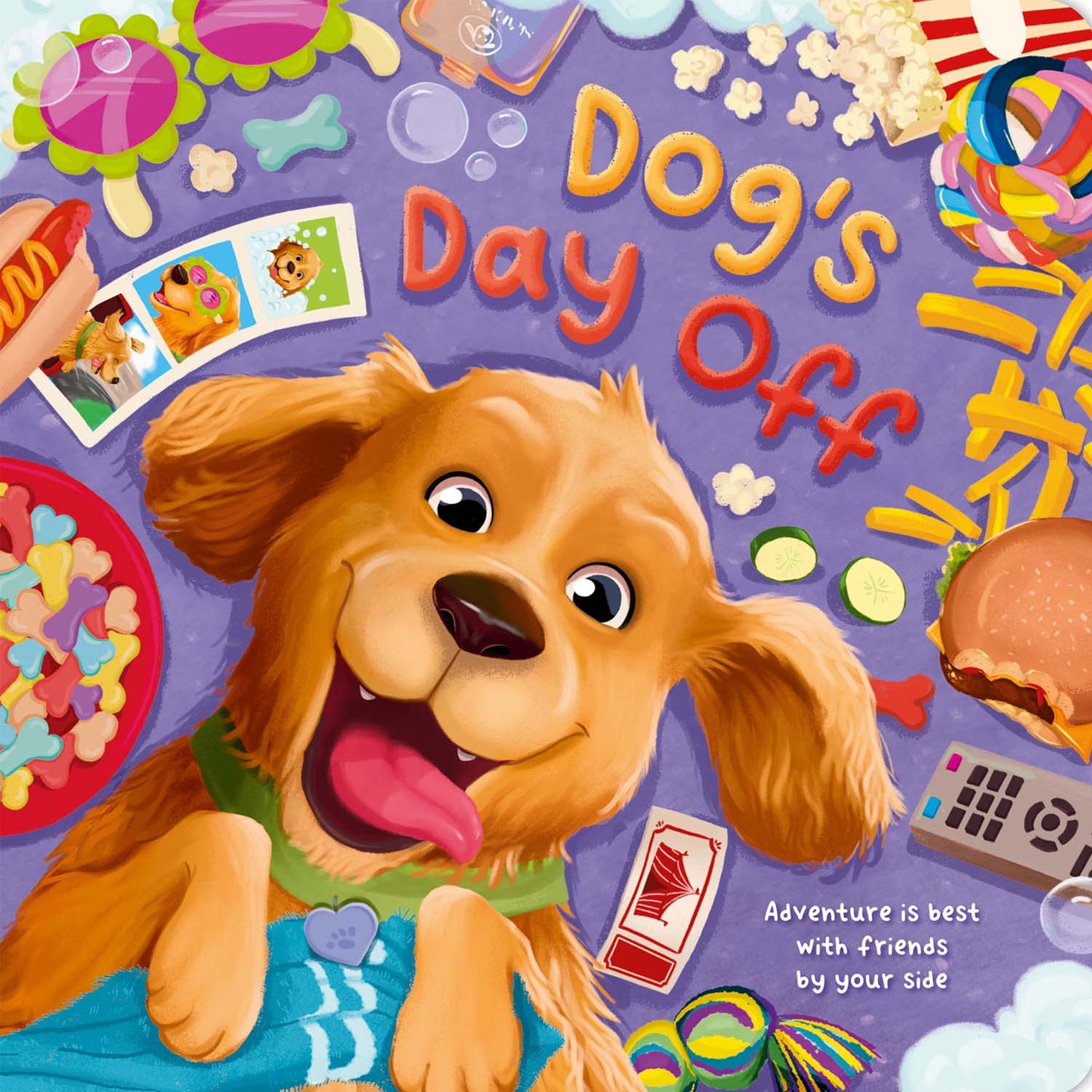Dog's Day Off | Cased Storybooks for Kids | Board books for children