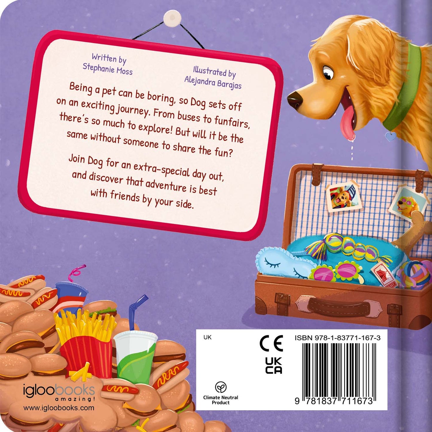 Dog's Day Off | Cased Storybooks for Kids | Board books for children