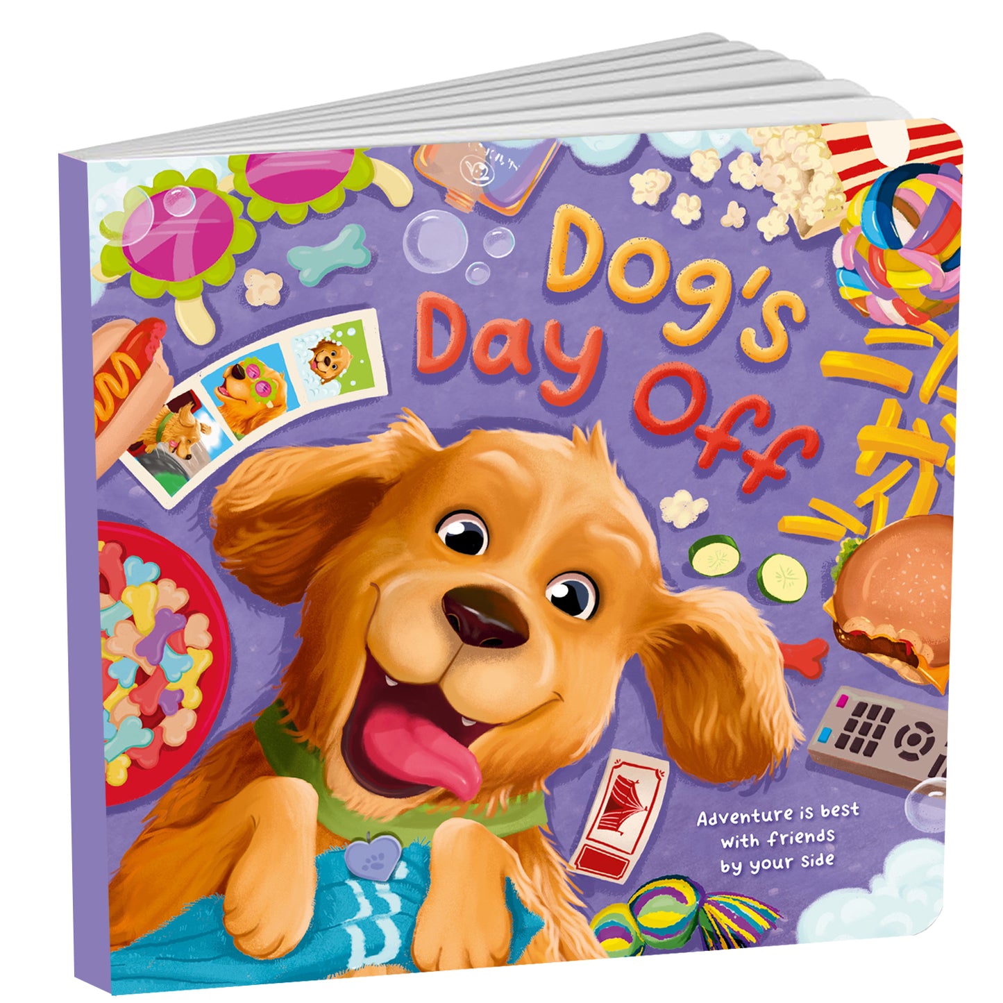 Dog's Day Off | Cased Storybooks for Kids | Board books for children