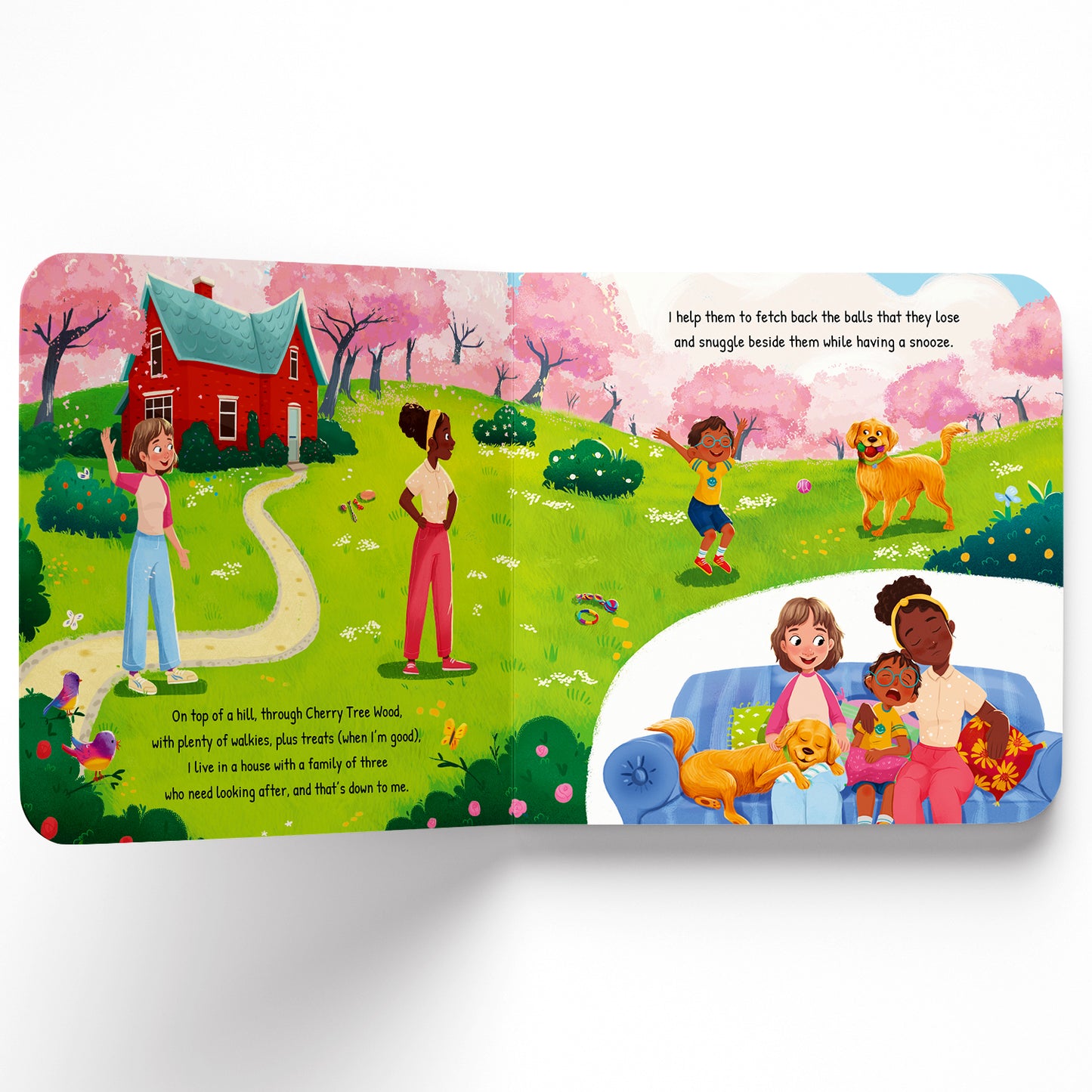 Dog's Day Off | Cased Storybooks for Kids | Board books for children