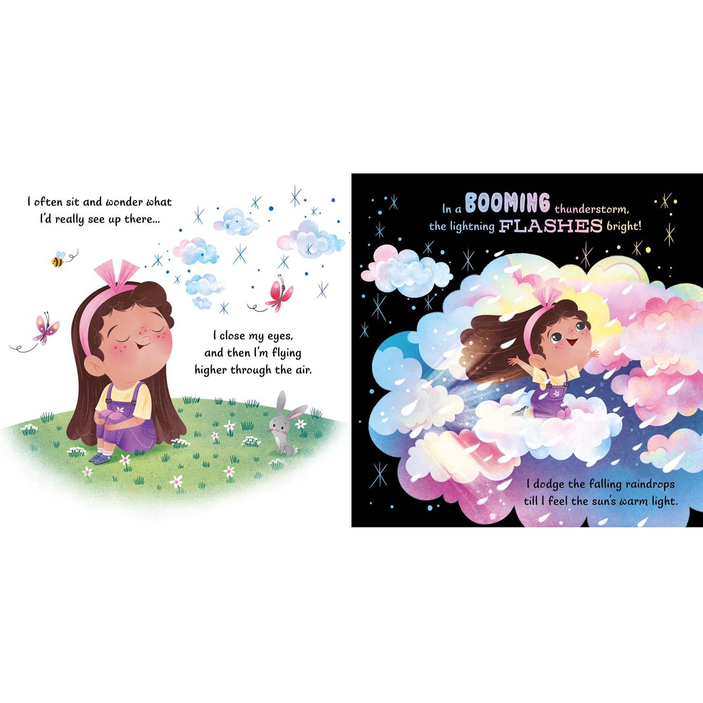 Up in the Clouds | Cased Storybooks for Kids | Board books for children