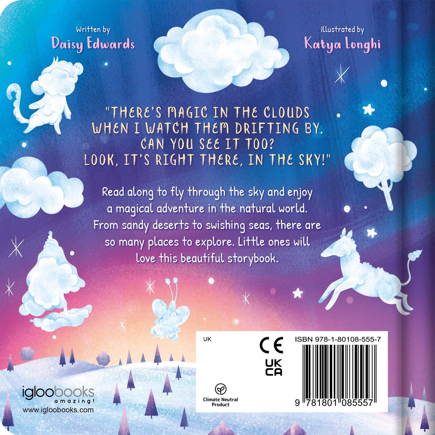 Up in the Clouds | Cased Storybooks for Kids | Board books for children
