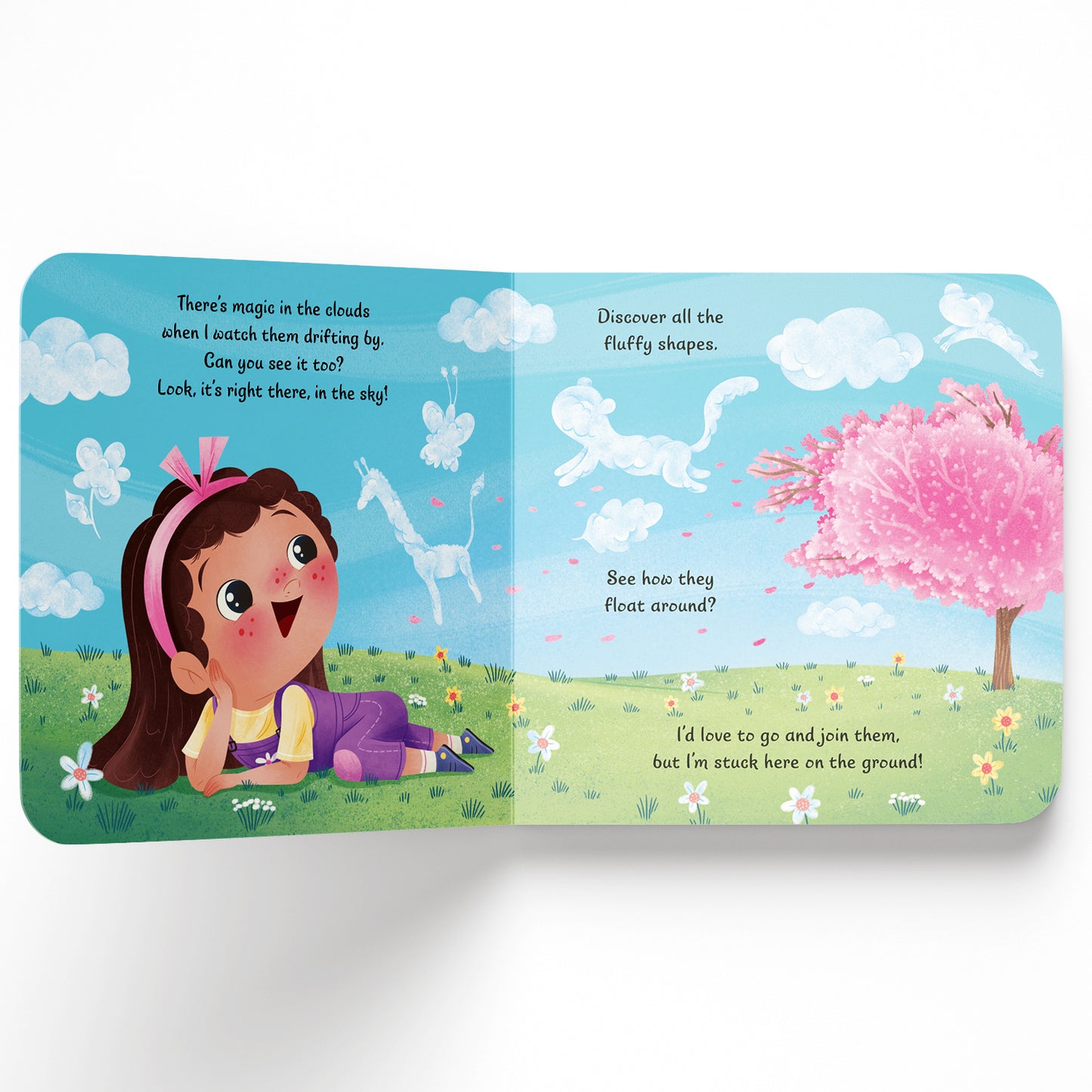 Up in the Clouds | Cased Storybooks for Kids | Board books for children