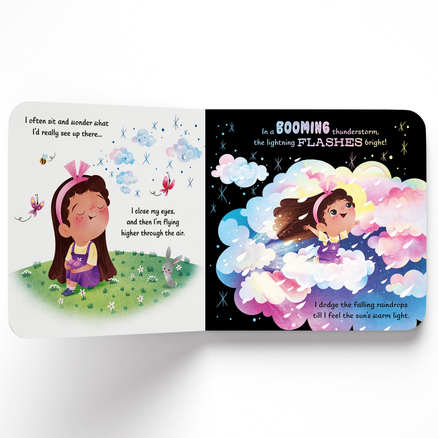 Up in the Clouds | Cased Storybooks for Kids | Board books for children