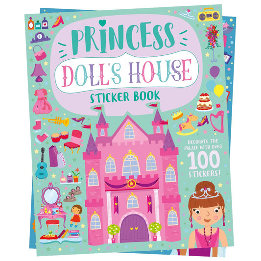 Doll’s House: Princess Doll’s House Sticker Book | Royal Sticker & Activity Book for Kids | Create & Decorate a Magical Princess-Themed Dollhouse| For Age 4-6|