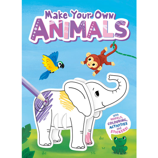 Make Your Own Animals with Models, Colouring, Activities and Stickers Book Parragon