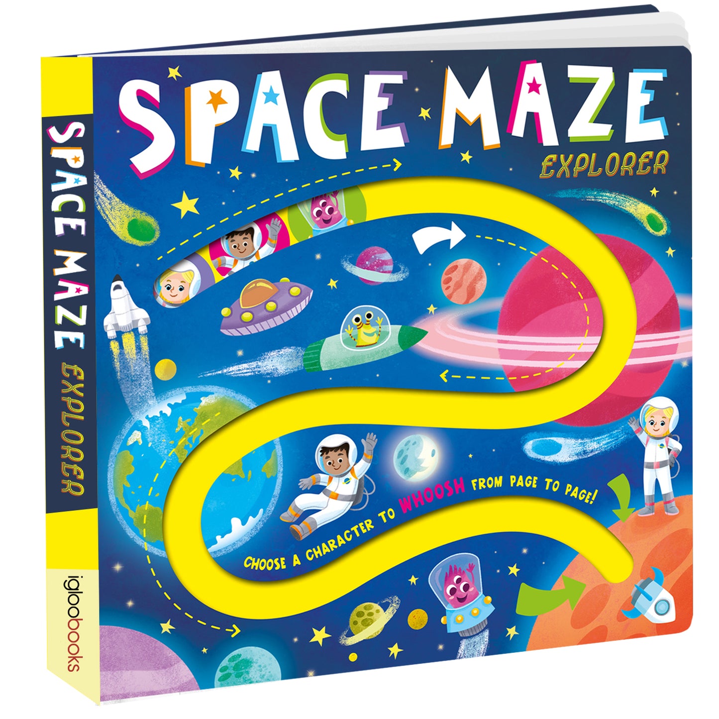 Space Maze Explorer (A-Maze Boards) Igloo Books