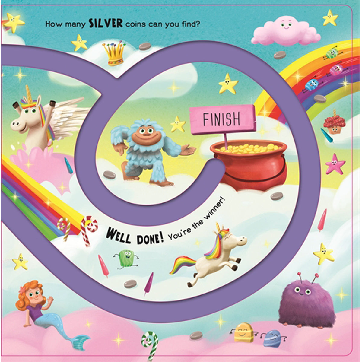 Magical Creatures (A-Maze Boards) Igloo Books