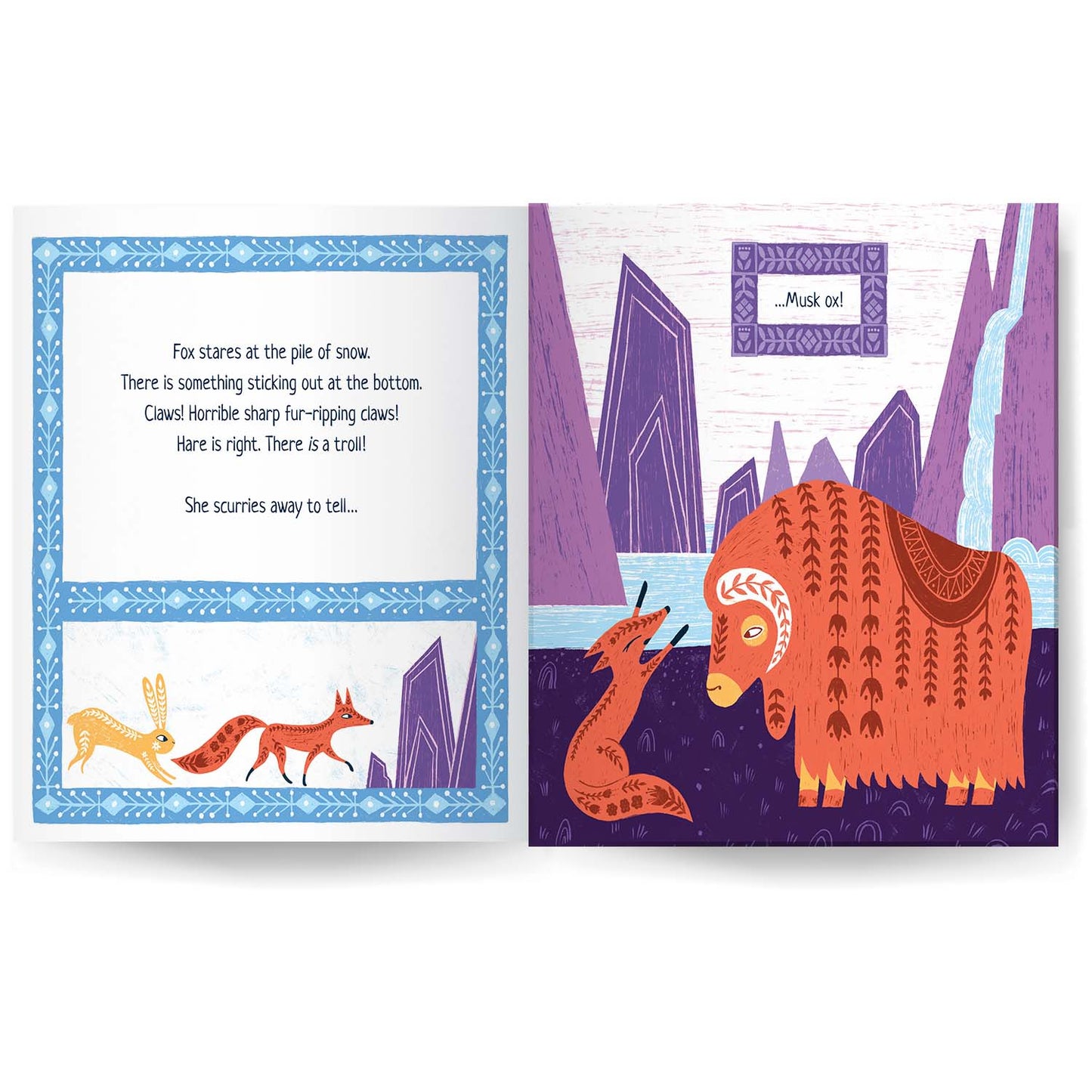 The Great Big Terrible Troll | Storyseeker | Toran Press | Picture Book | Nordic folk art | Children's Storybook | Books for kids