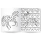 Claws and Paws Mindful Colouring | Colour me calm | Colouring book | Intricate colouring book