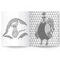 Feathers and Fur Mindful Colouring | Colour me calm | Colouring book | Intricate colouring book
