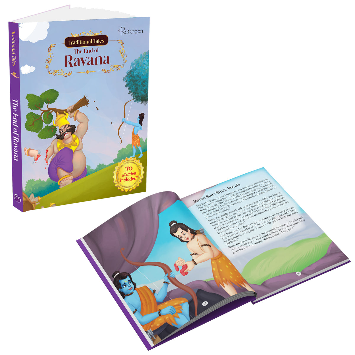 Traditional Mythological Tales | Box Set | Set of 4 books | Mythology stories for children