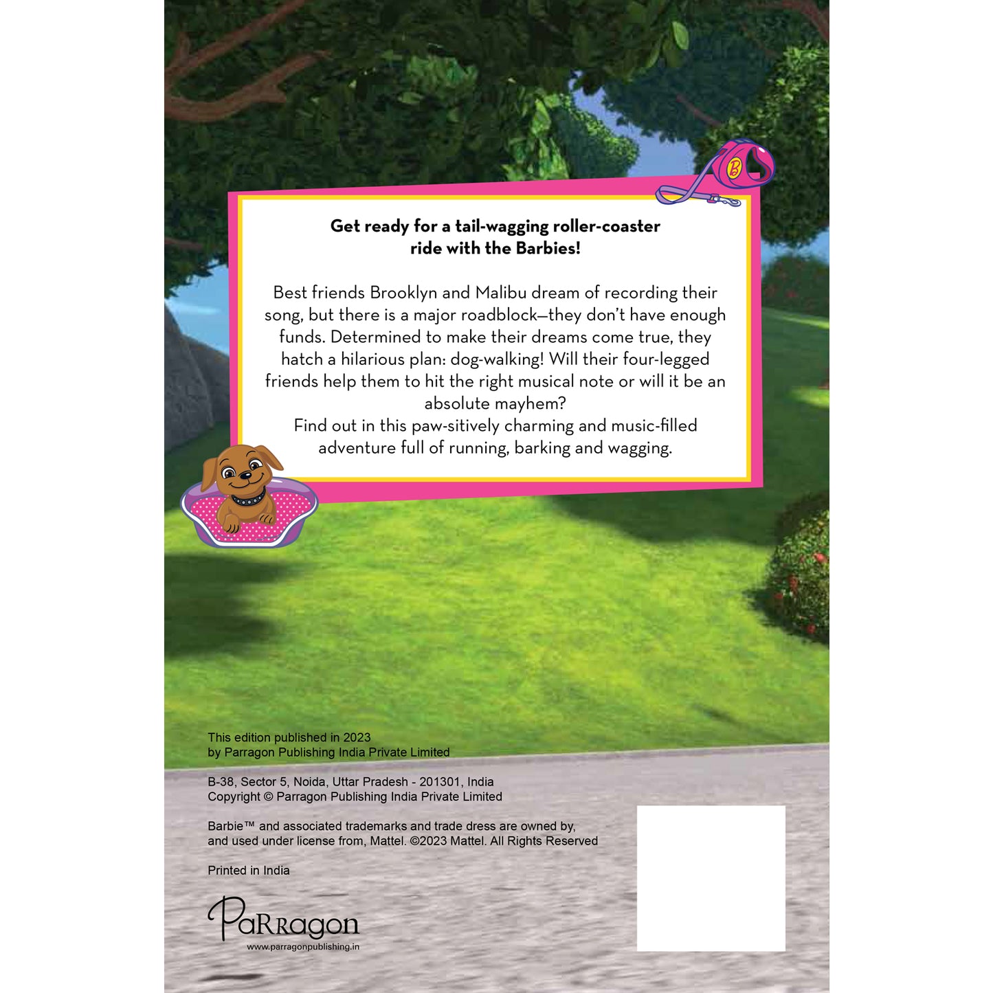 Barbie Gone to the Dogs | Barbie Reader | Small size storybook | Barbie Short Stories