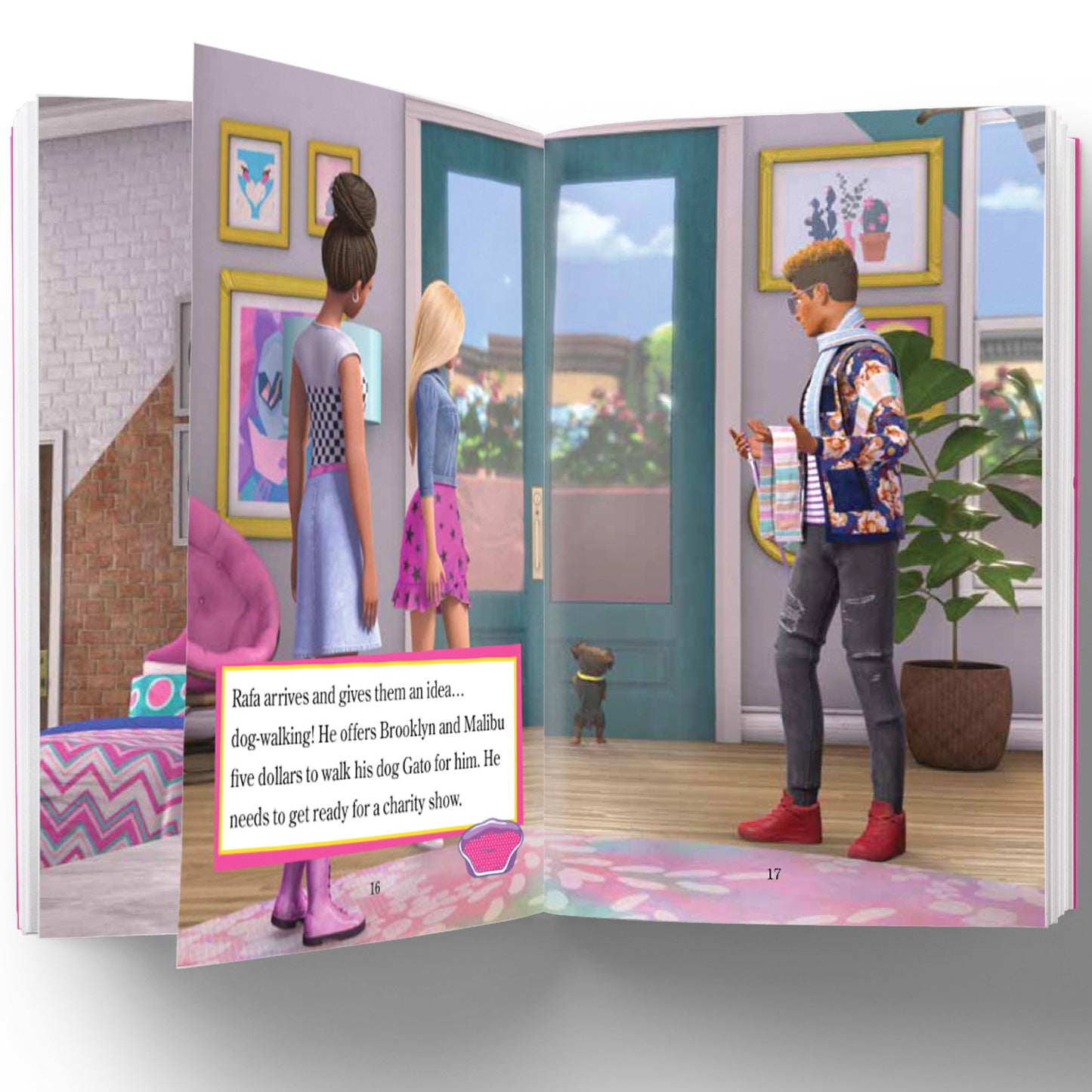 Barbie Gone to the Dogs | Barbie Reader | Small size storybook | Barbie Short Stories