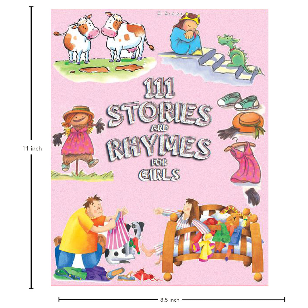 111 Stories & Rhymes for Girls | Storybook for girls | Rhymes for girls | Children's storybook