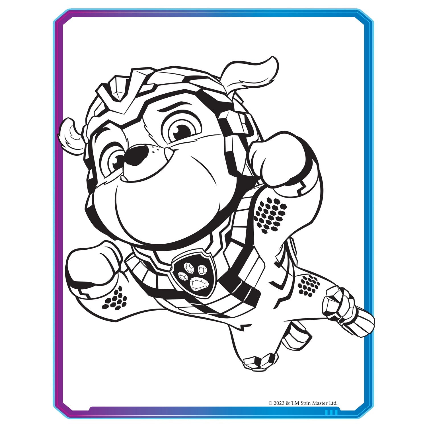 PAW Patrol Copy Colouring PAW Patrol The Mighty Movie