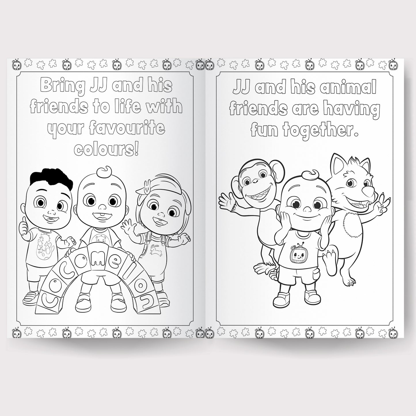 CoComelon Jumbo Colouring Book By Parragon Books