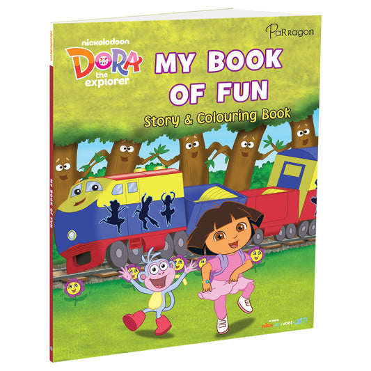 Dora the Explorer My Book of Fun Story & Colouring Book Parragon