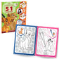 Disney The Lion King and Princess 5-in-1 Pack of 3 Sticker and Colouring Books | Stickers, Colouring and Activities for 5 to 8 Year Old Kids