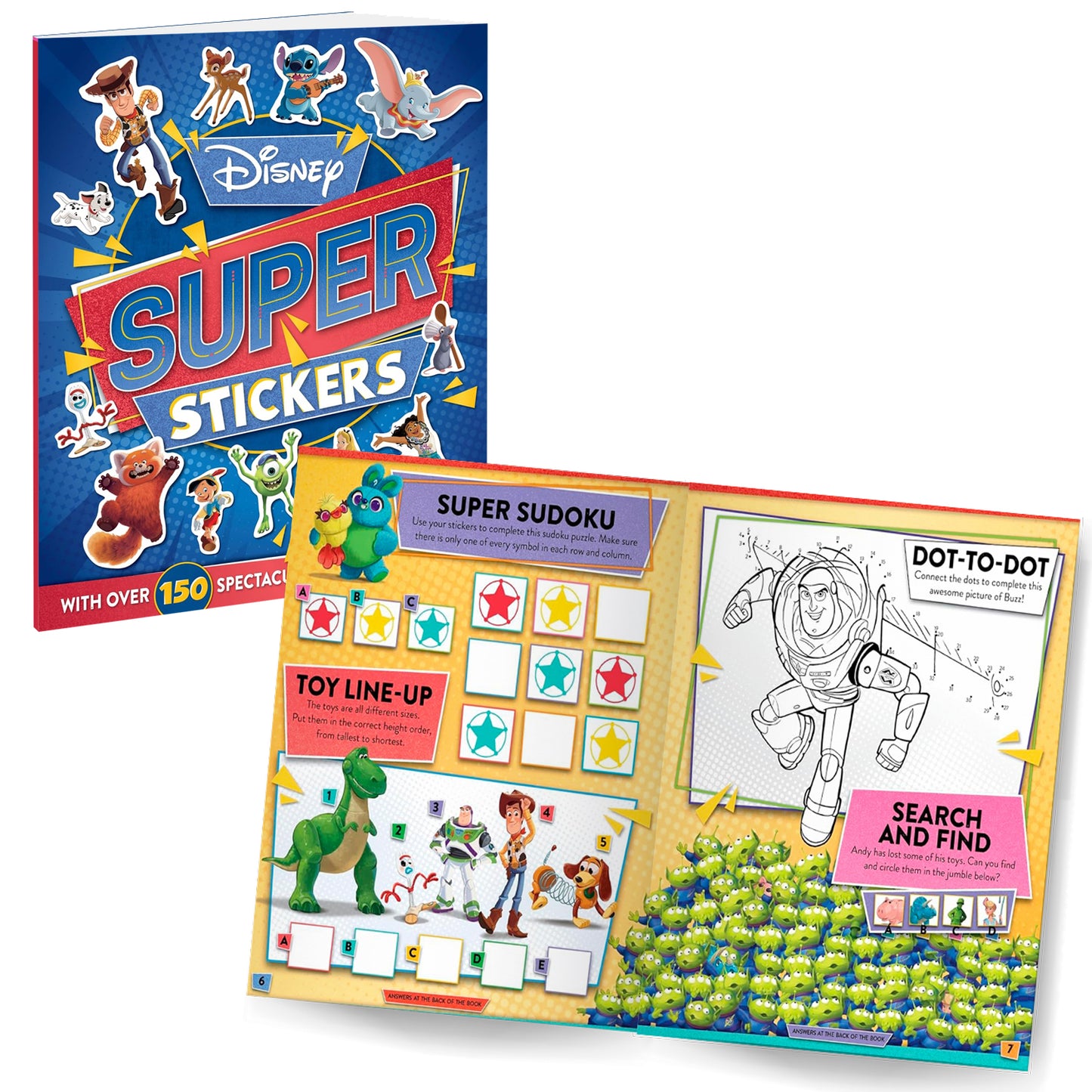 Disney The Lion King and Princess 5-in-1 Pack of 3 Sticker and Colouring Books | Stickers, Colouring and Activities for 5 to 8 Year Old Kids