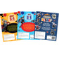 Marvel Spider-Man, Avengers and Captain America Sticker and 5-in-1 Colouring Pack of 3 Books | Stickers, Colouring and Activities for 5 to 8 Year Old Kids