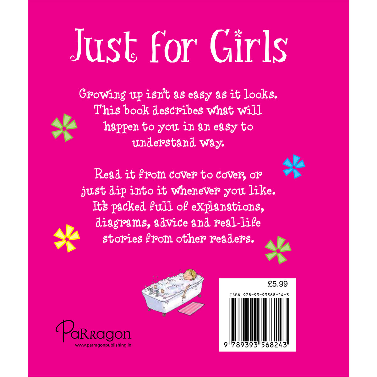 Just For Girls (A Book About Growing Up) Parragon