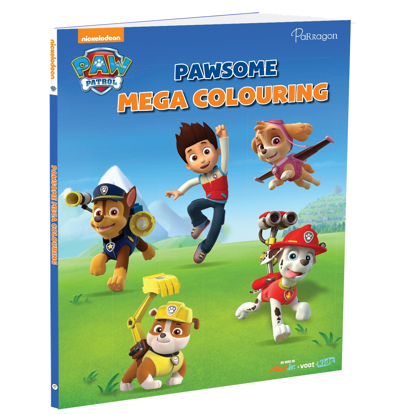 Paw Patrol Pawsome Mega Colouring Autumn Publishing