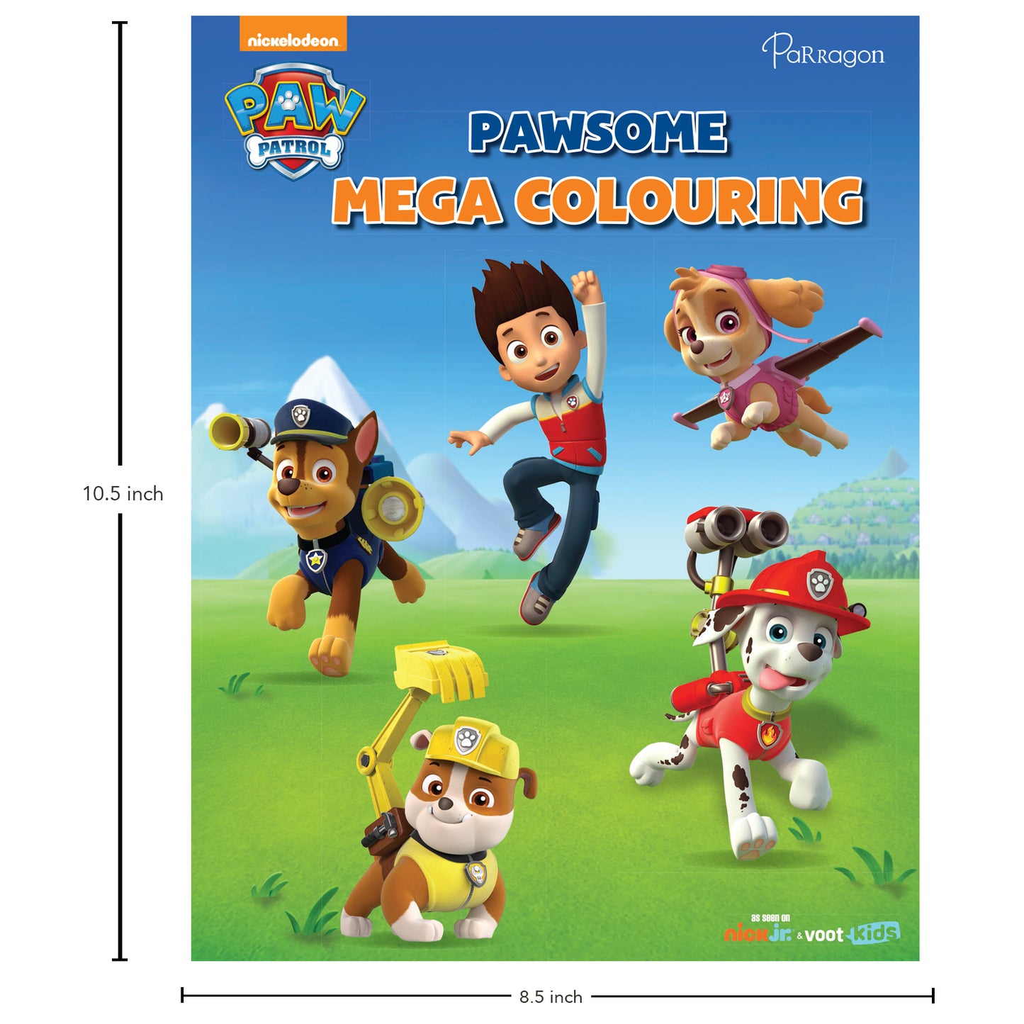 Paw Patrol Pawsome Mega Colouring Autumn Publishing