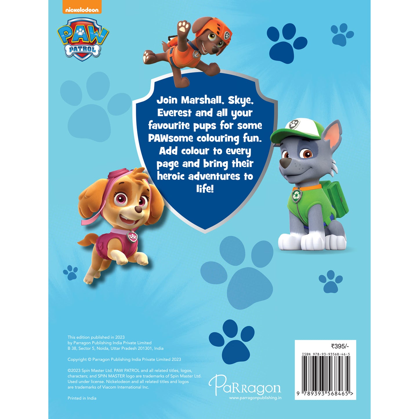 Paw Patrol Pawsome Mega Colouring Autumn Publishing