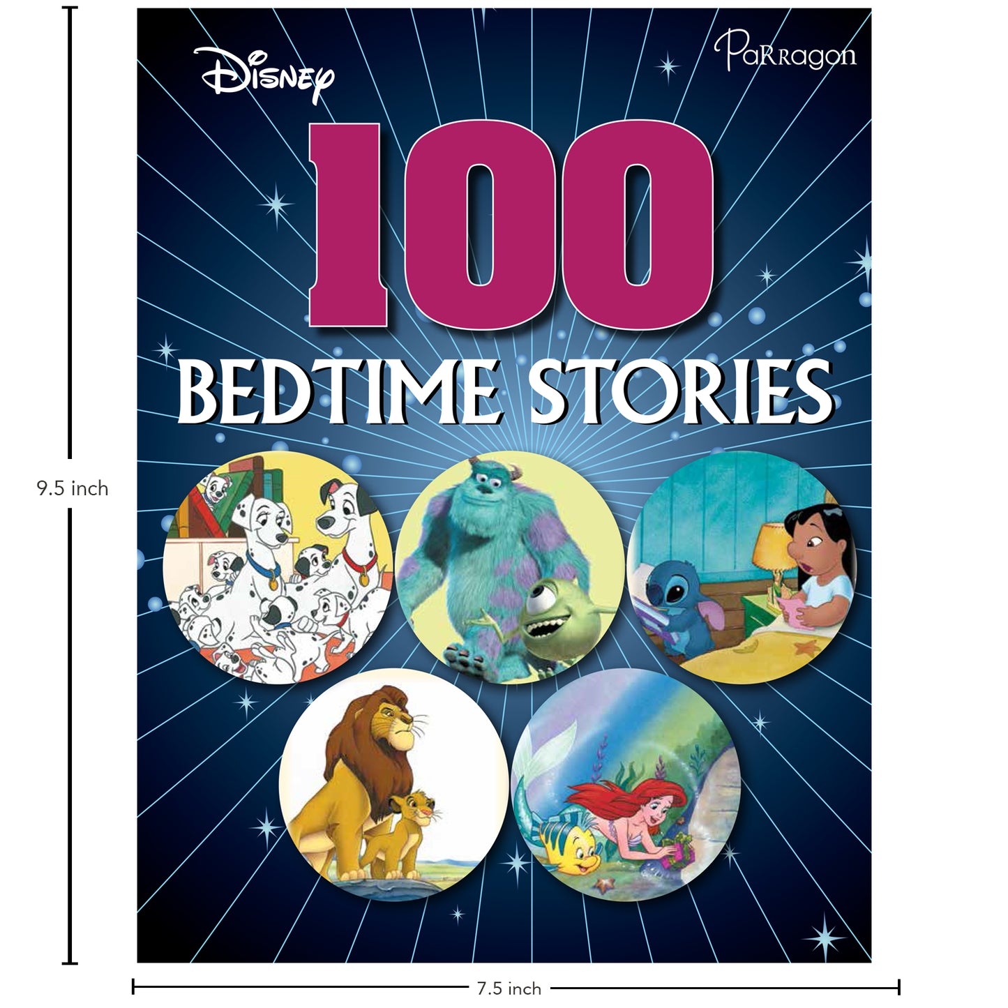 Disney 100 Bedtime Stories By Parragon Books