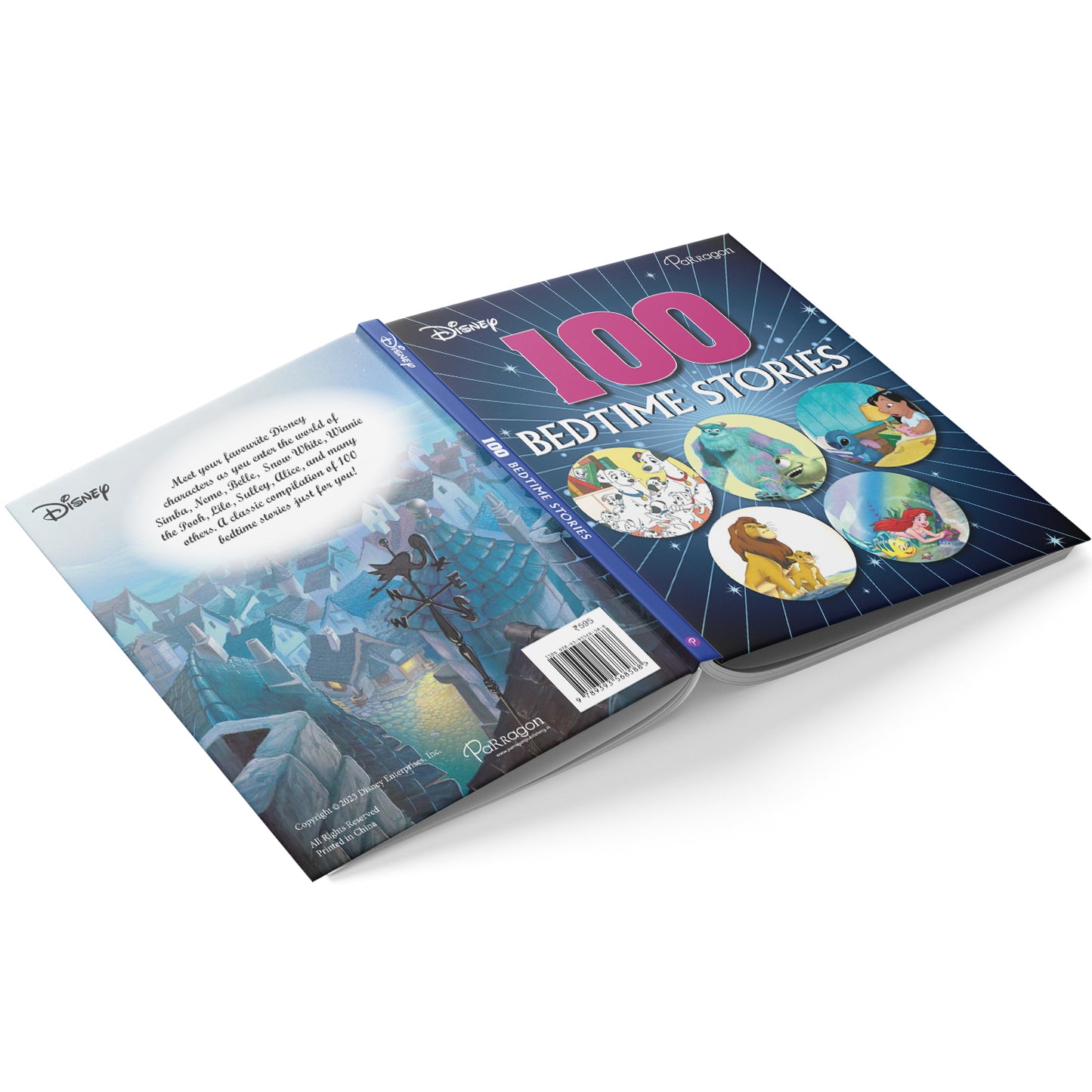 Disney 100 Bedtime Stories By Parragon Books