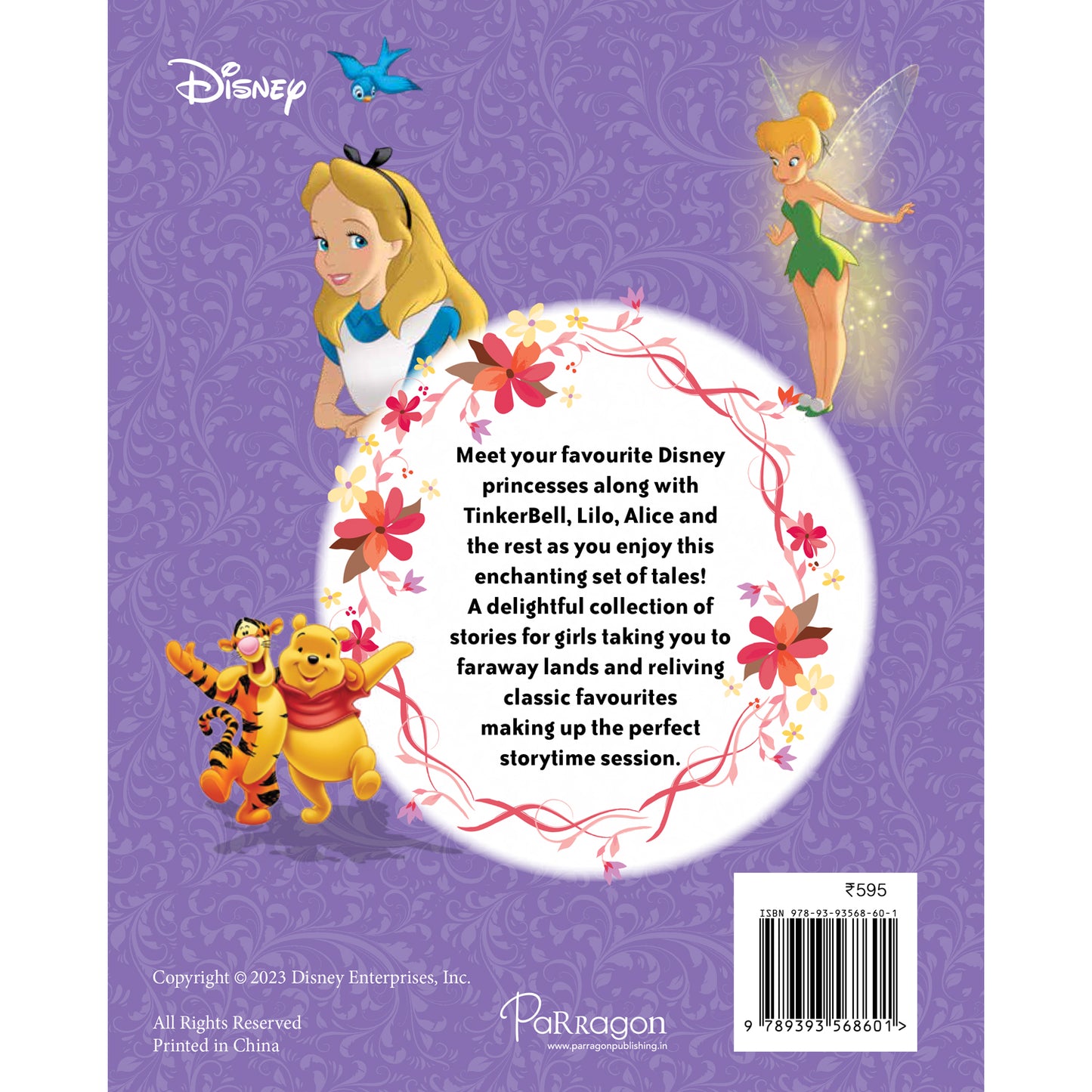 Disney 100 Stories For Girls By Parragon Books