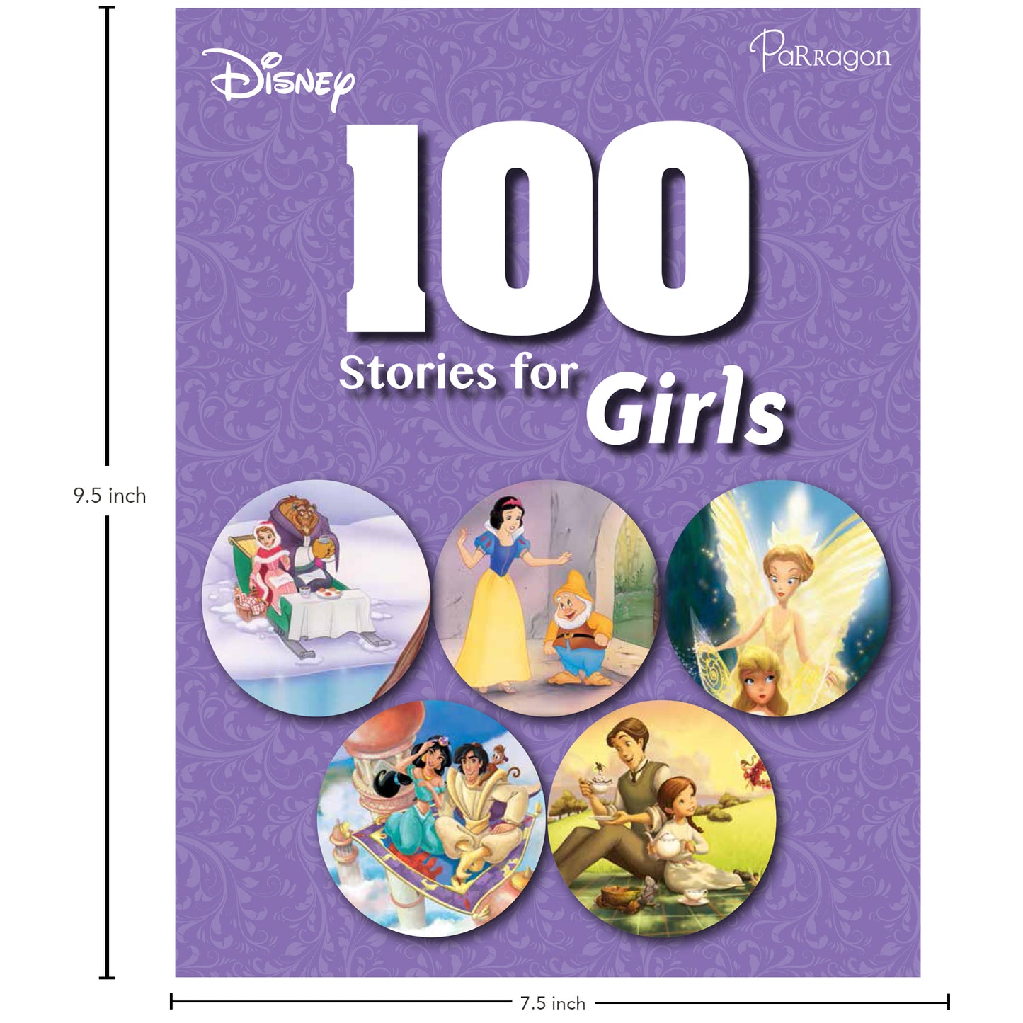 Disney 100 Stories For Girls By Parragon Books