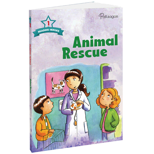 Reading Heroes Animal Rescue- Level 1 (Story Book) Parragon
