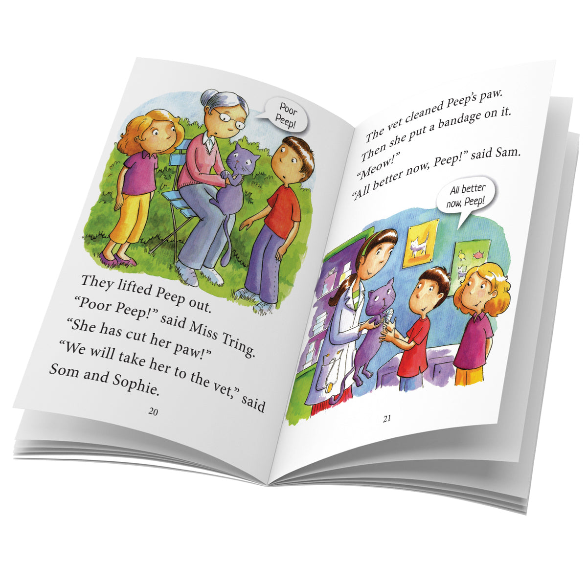 Reading Heroes Animal Rescue- Level 1 (Story Book) Parragon