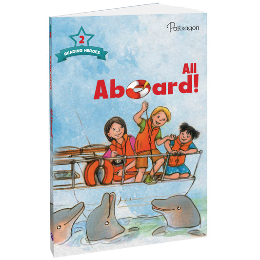 Reading Hero All Aboard- Level 2 (Story Book) Parragon
