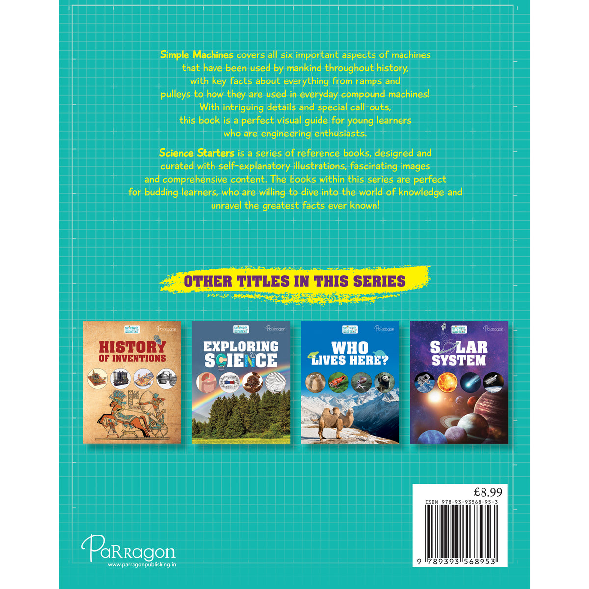 Science Starters: Simple Machines | Reference Book for Kids | Encylopedia for Ages 7+