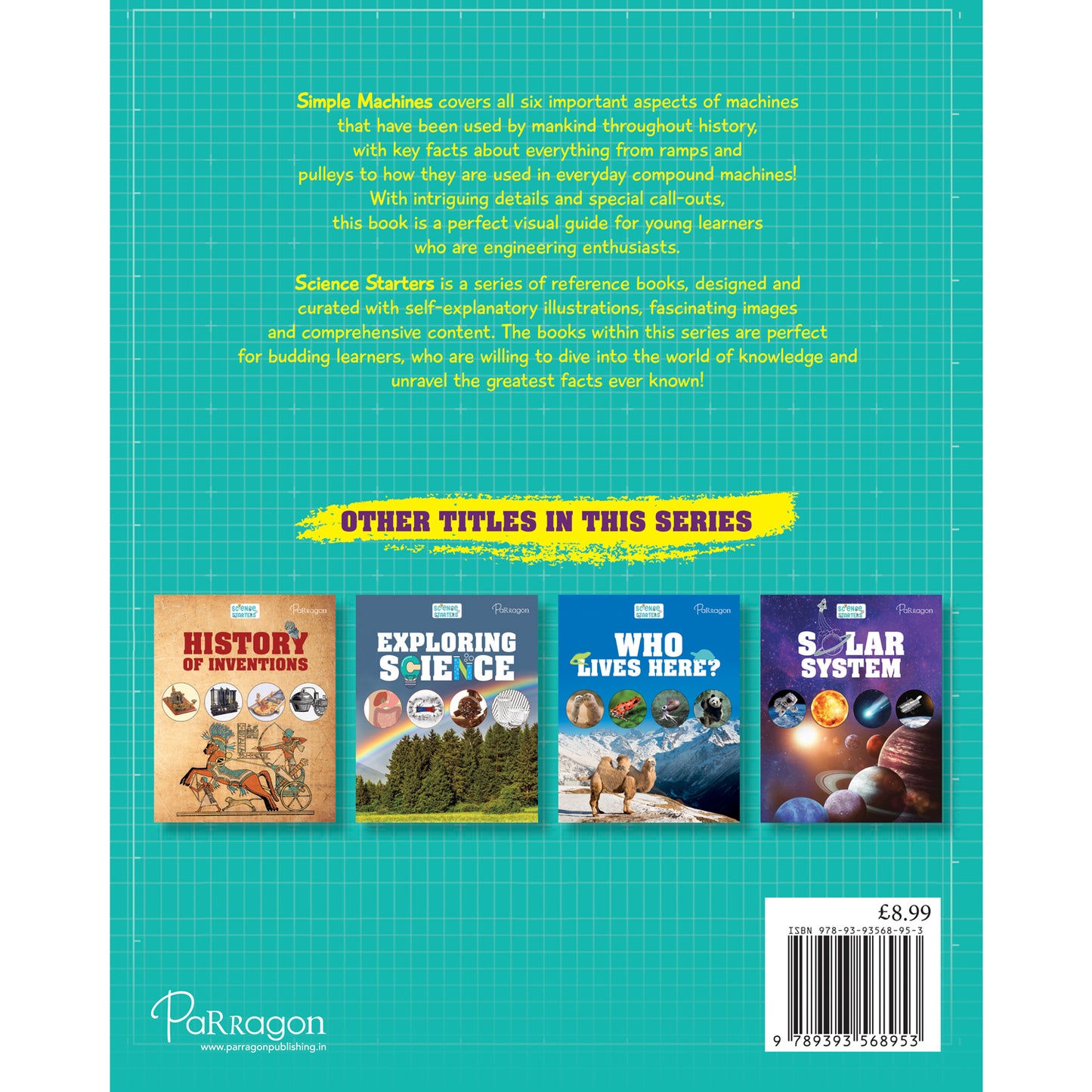 Science Starters: Simple Machines | Reference Book for Kids | Encylopedia for Ages 7+