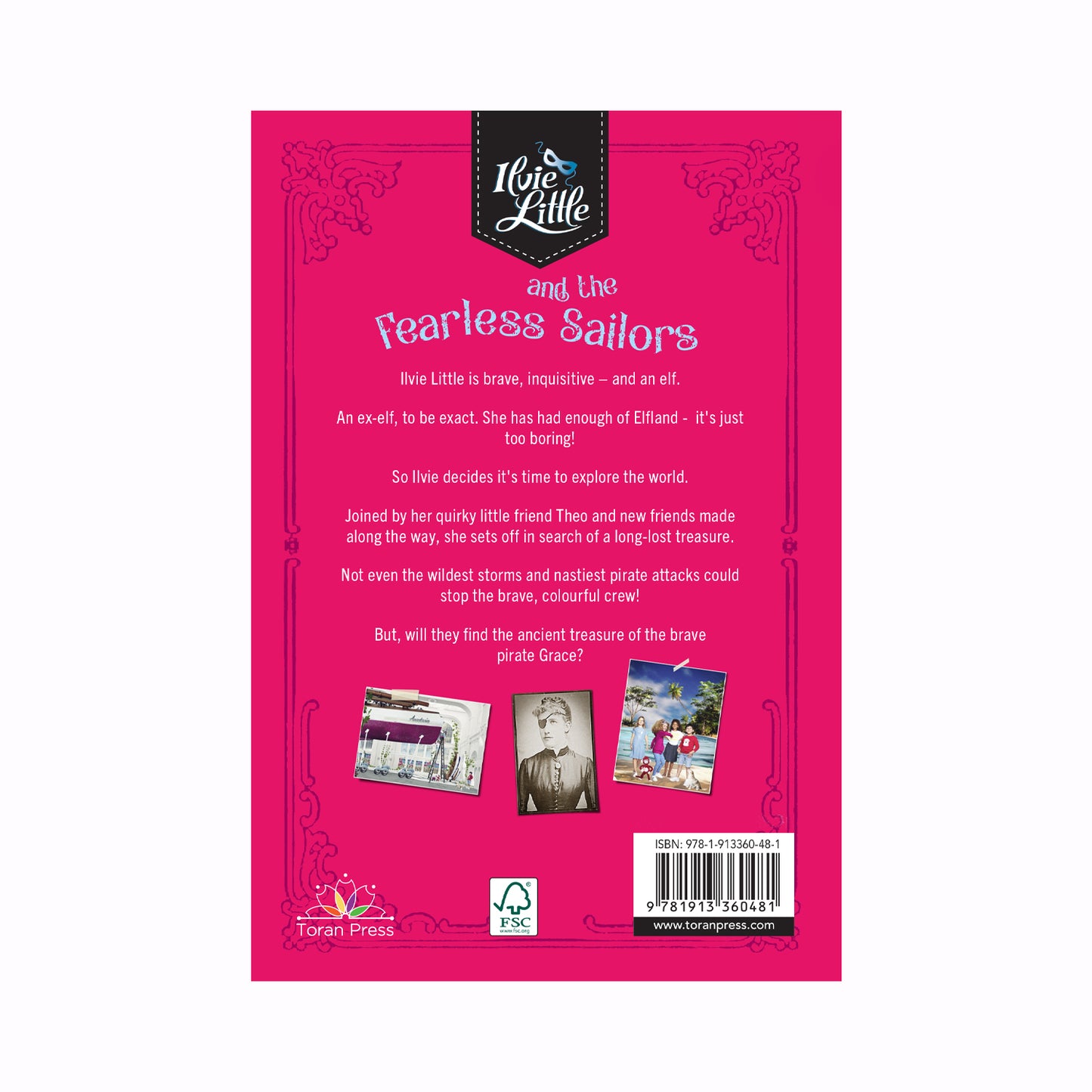 Ilvie Little and the Fearless Sailors | Book 1| Chapter Book | Adventure Books for Kids |Kids Fiction Series | Strong Girl Character