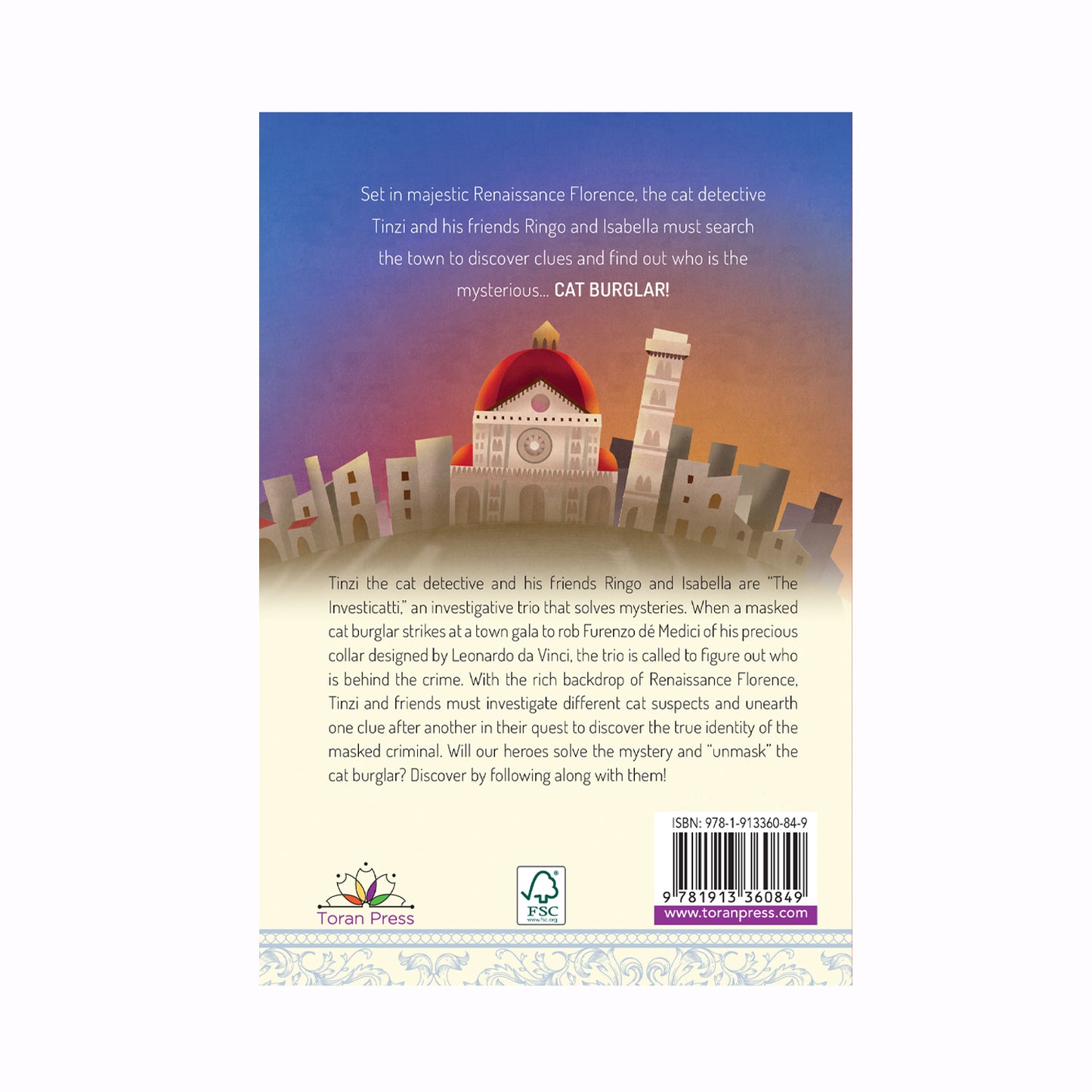 Florentine Cats The Search for the Cat Burglar | Book 1| Chapter Book | Kids Fiction Series | Humorous Mystery Series | Adventurous Cat Stories