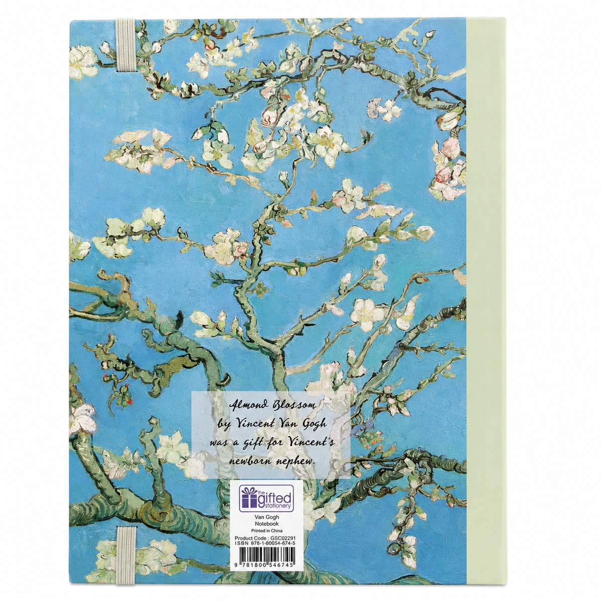 Vincent van Gogh Blossom Flexi-Bound Ruled Notebook | 176 Sheets Ruled White Paper